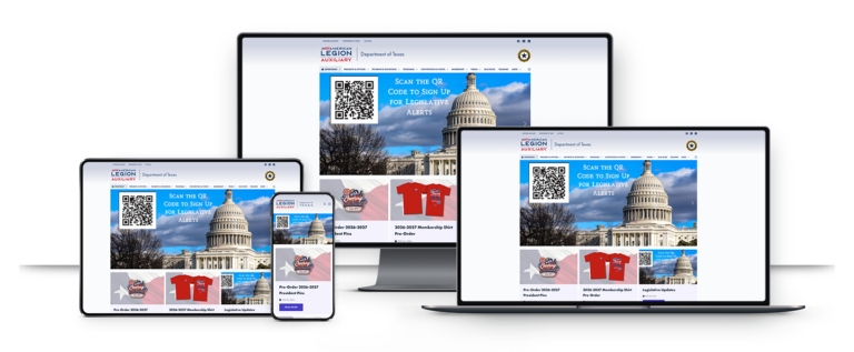 ALA responsive website
