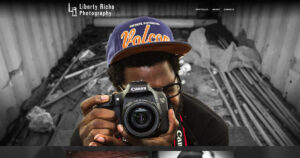 Liberty Richo Photography home screen